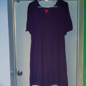 Elle Knit Short Sleeve Midi Dress XL
